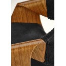 Стул HALMAR K586 черный/орех Стул HALMAR K586 черный/орех